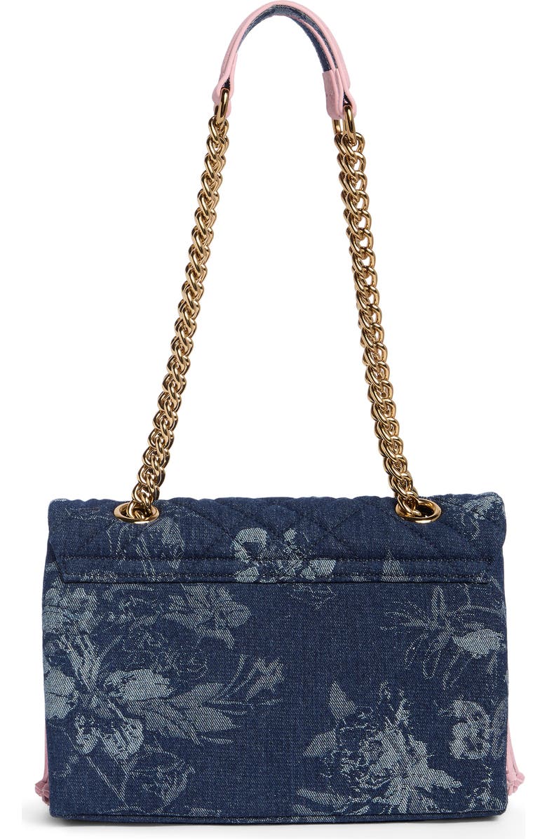 KG Kurt Geiger Brixton Fringe Shoulder Bag, Alternate, color, Navy