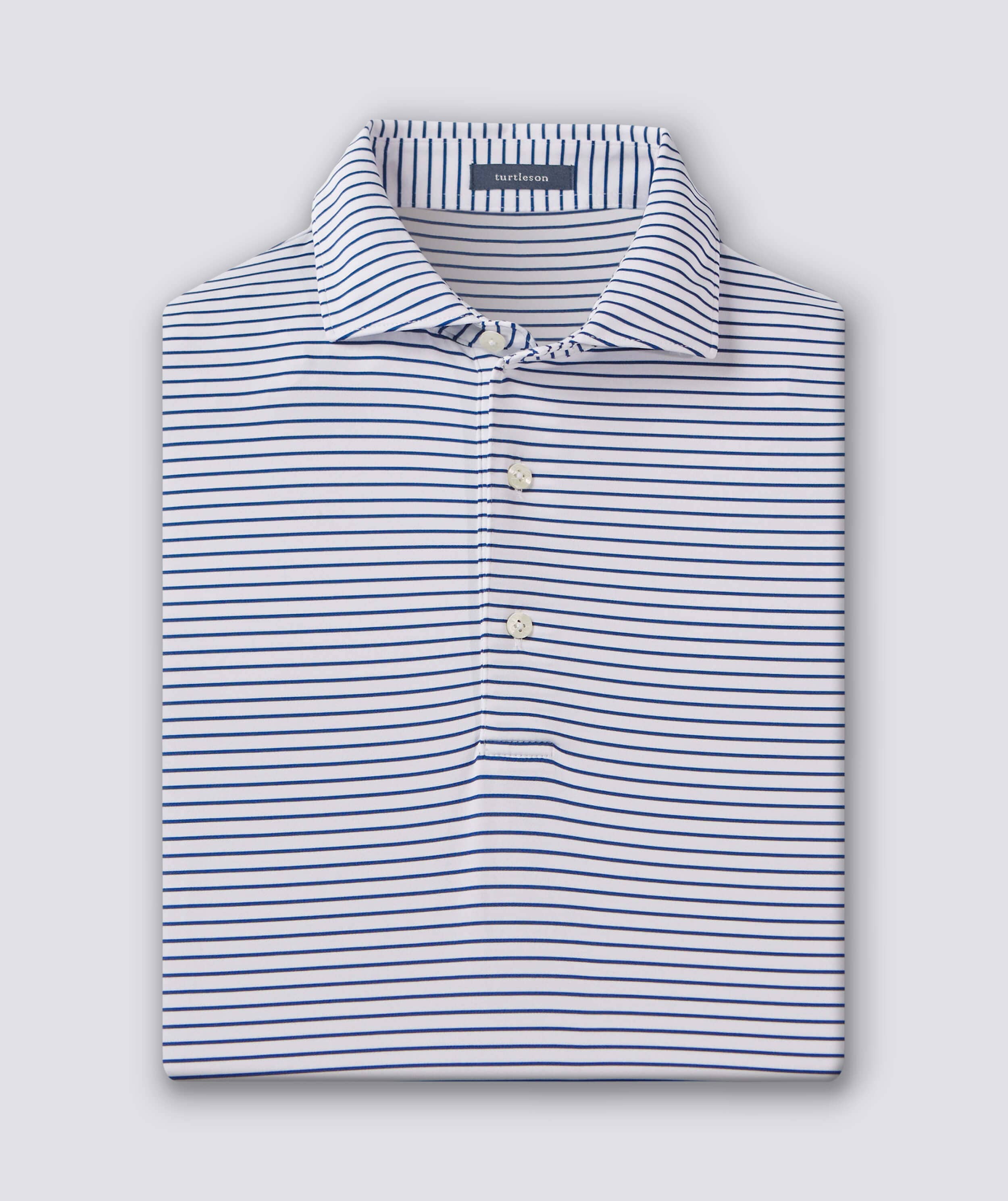 Dylan Stripe Performance Polo - image 2