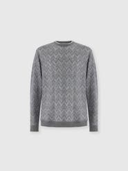 Missoni Long-sleeve Cashmere Zig Zag Sweater