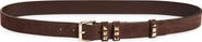 Valentino Garavani Rockstud Suede Belt