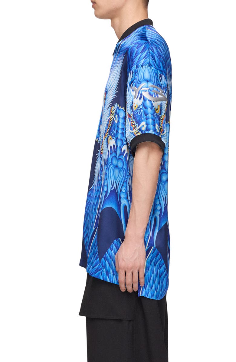 Y-3 Satin Dragon Graphic Jersey, Alternate, color, Multicolour