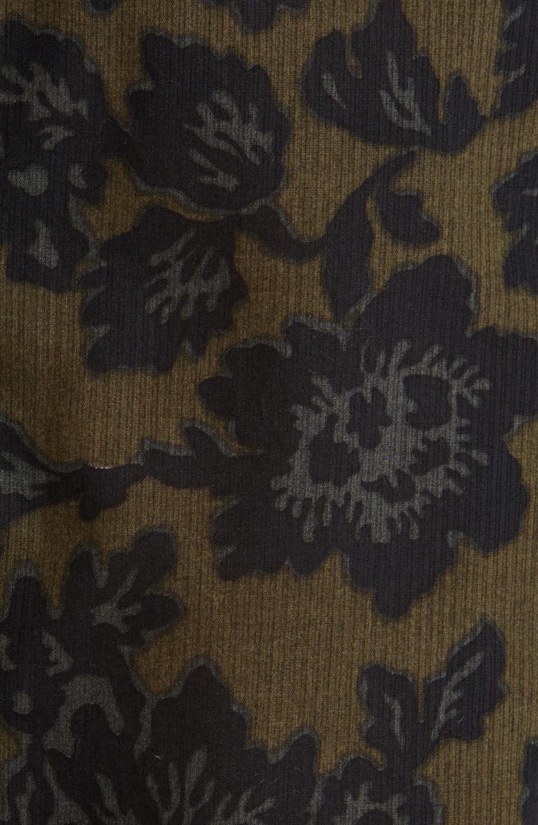 Officine Générale Erenss Oversize Floral Textured Short Sleeve Camp Shirt, Alternate, color, 