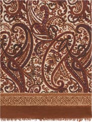 GERARD DAREL Sheila Paisley Print Scarf