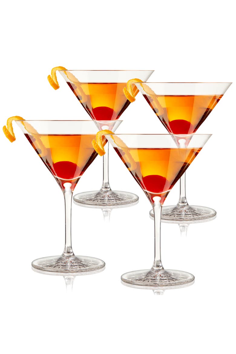 Perfect Cocktail Glass Set of 4, Main, color, Clear