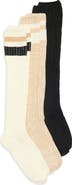 NORDSTROM RACK 3-Pack Rib Slouch Socks