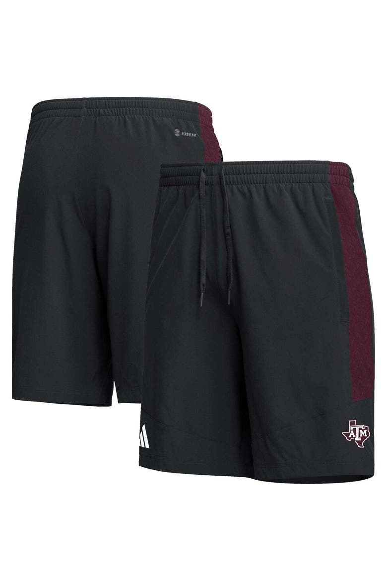 Men's adidas Black Texas A&M Aggies AEROREADY Shorts, Main, color, Black