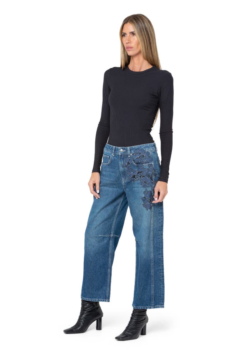 Archie Jean, Alternate, color, STONE BLUE