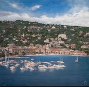 Annette Amoroso Santa Margherita Ligure Cashmere Silk Scarf