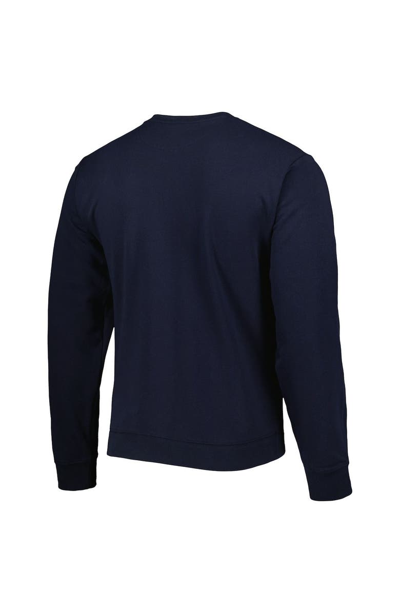 LEAGUE COLLEGIATE WEAR Men's League Collegiate Wear Navy Navy Midshipmen 1965 Arch Essential Lightweight Pullover Sweatshirt, Alternate, color, 