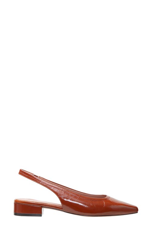 Linea Paolo Cielo Slingback Pump In Brown