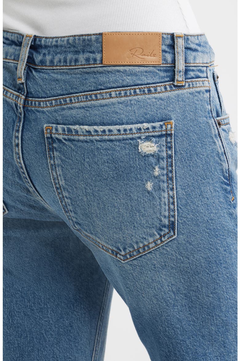 Fremont High Waist Straight Leg Jeans, Alternate, color, PIONEERTOWN