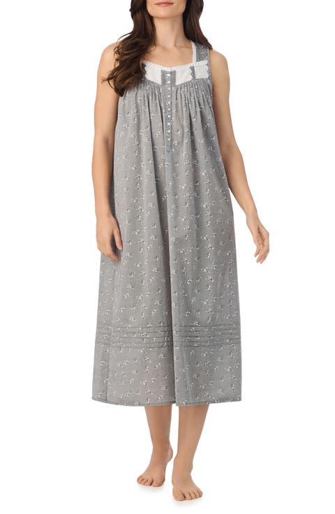 Sleeveless Cotton Ballet Nightgown