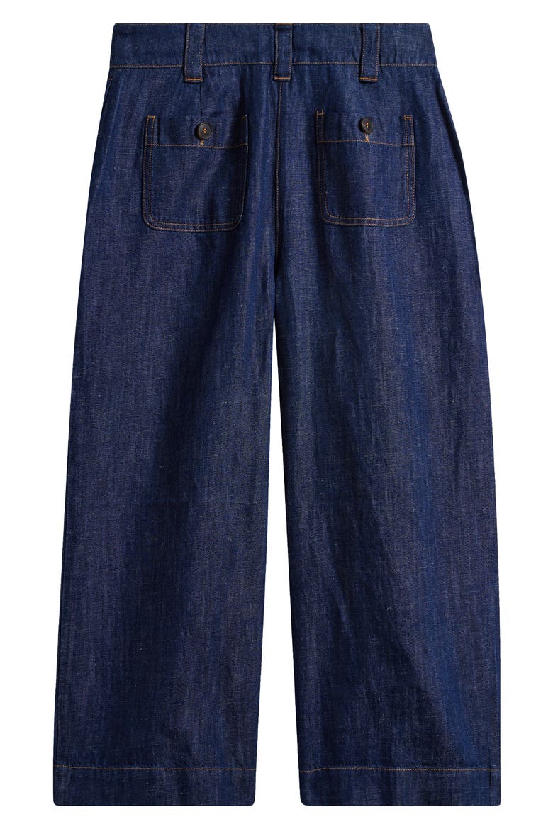 Kids' Ashby Sr. Wide Leg Jeans, Alternate, color, INDIGO
