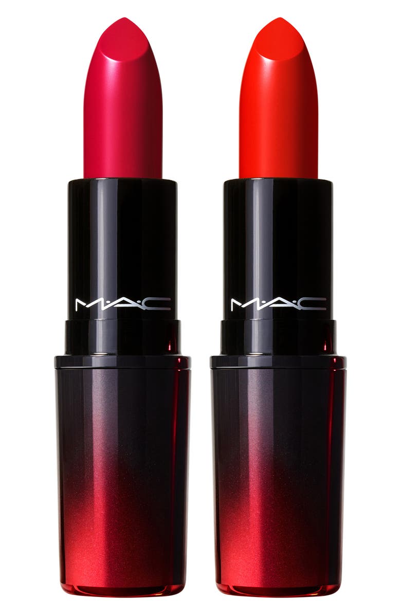 MAC Cosmetics Give Me Fever & Shamelessly Vain Love Me Lipstick Set - Purchase with MAC Purchase, Main, color, 