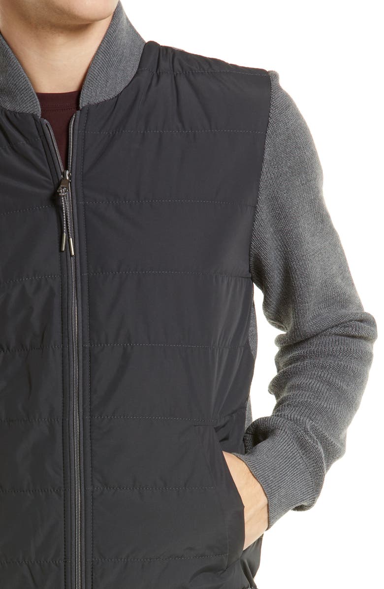 Brax Steffen Feel Good Sportive Zip-Up Sweater Jacket, Alternate, color, 