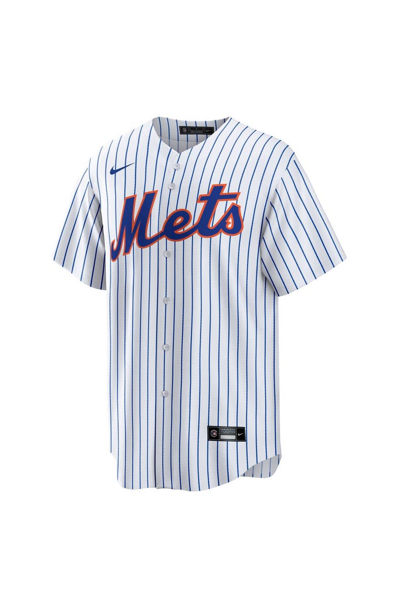 Nike Men's Nike Brett Baty White New York Mets Replica Player Jersey, Alternate, color, 