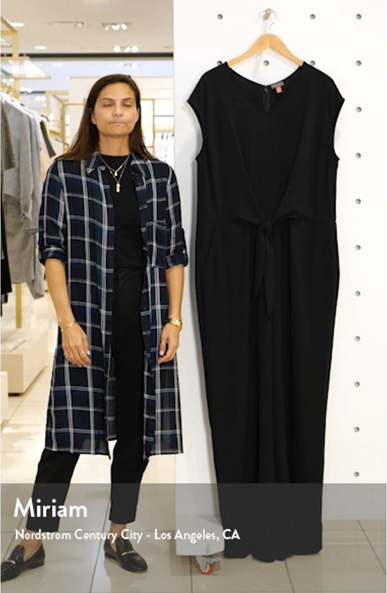 Tie Front Jumpsuit, sales video thumbnail