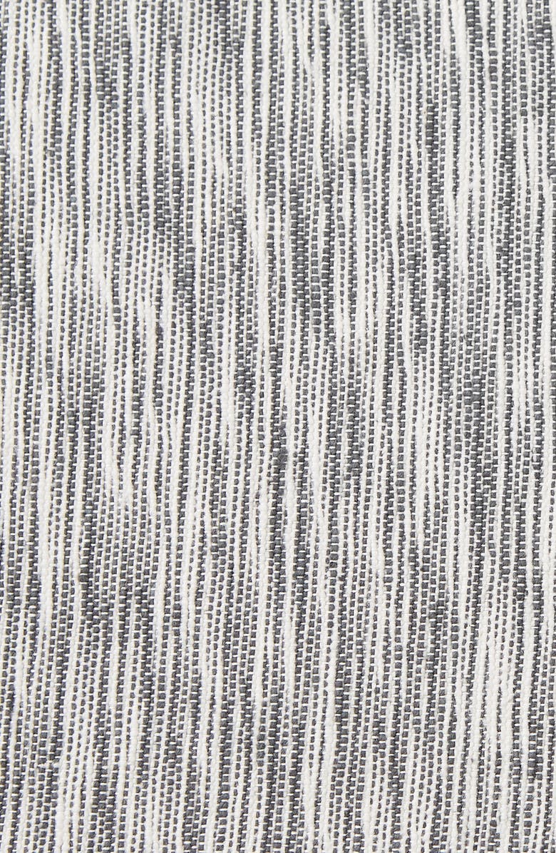 Design Imports Graphite Space Dyed Cotton Table Runner, Alternate, color, Gray