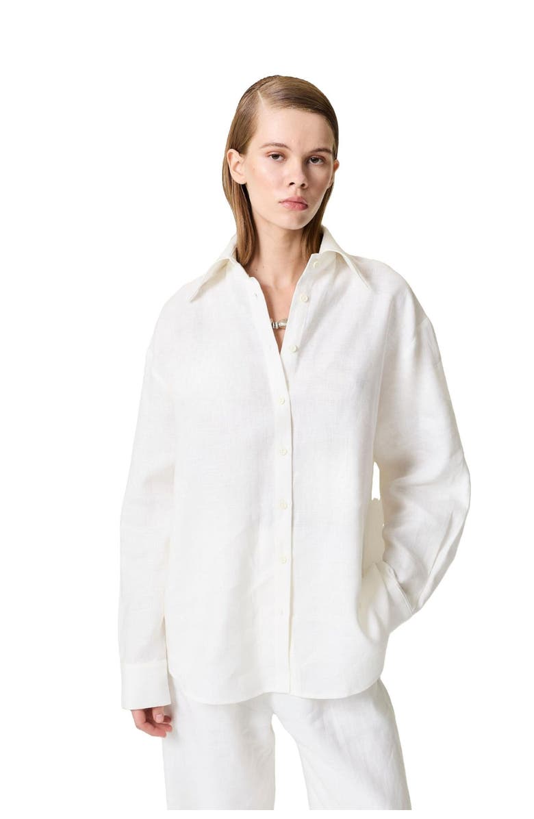 Nocturne Linen Shirt, Main, color,