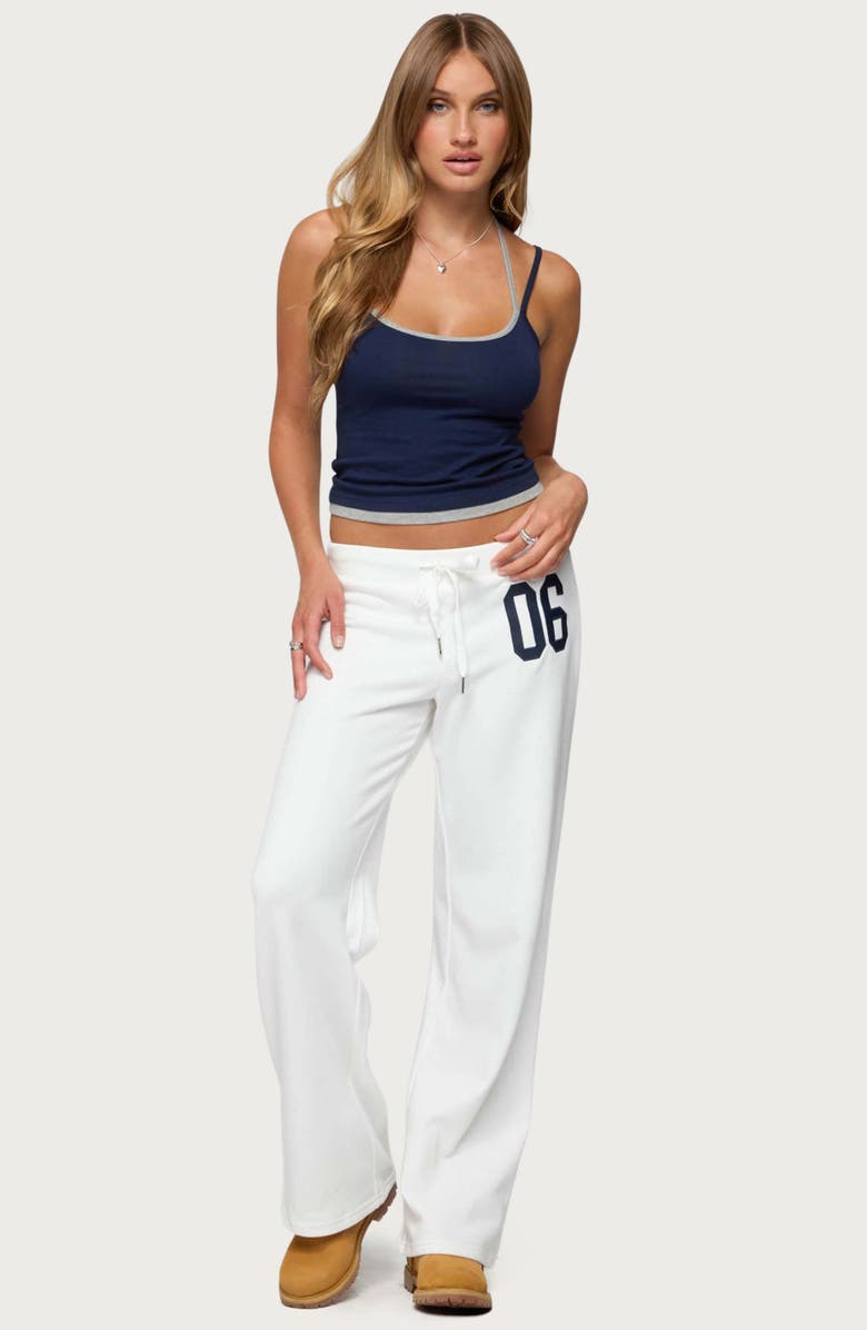 EDIKTED Roya Layered Camisole, Alternate, color, Navy