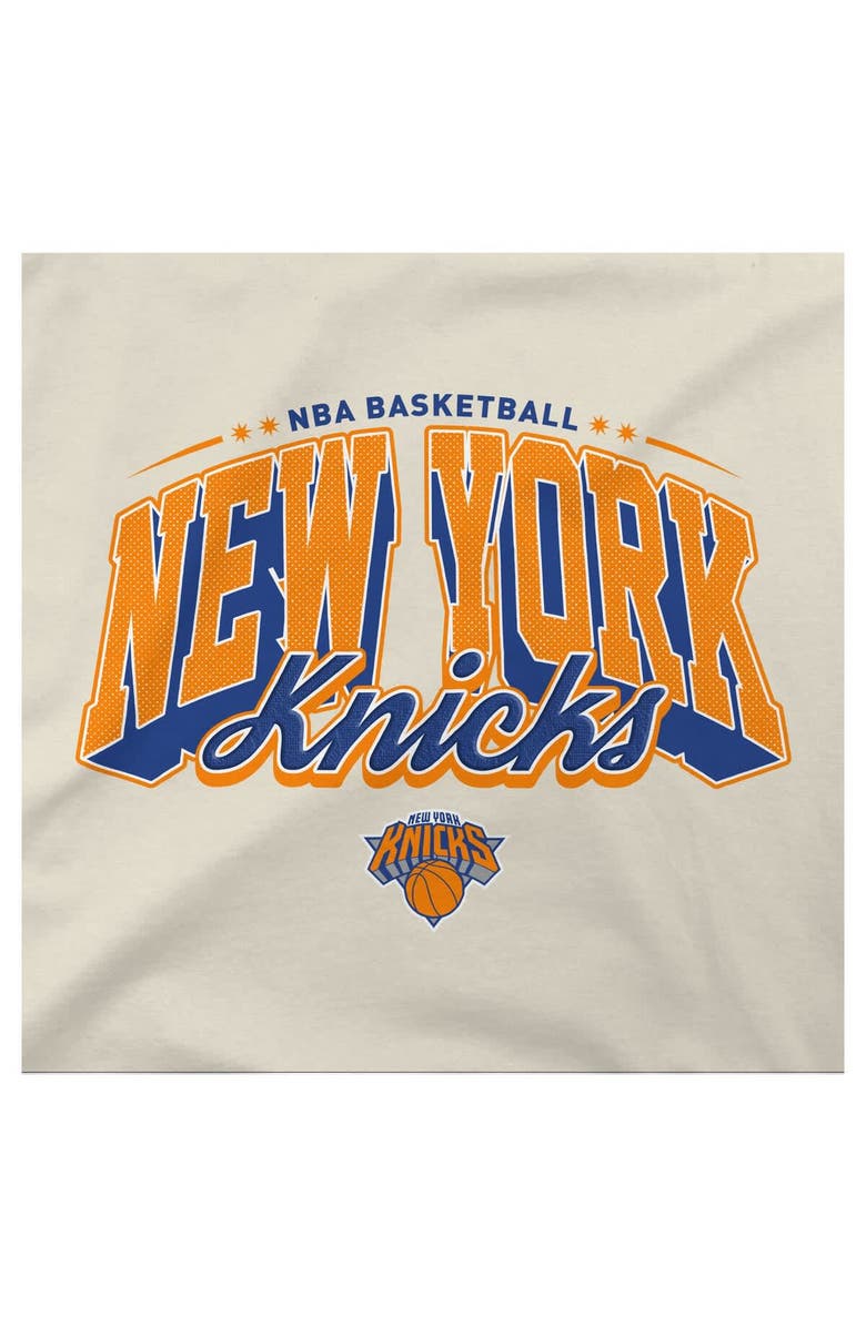 Stadium Essentials Men's Stadium Essentials Cream New York Knicks Your Way Oversized Urban Pullover Hoodie, Alternate, color, Cream