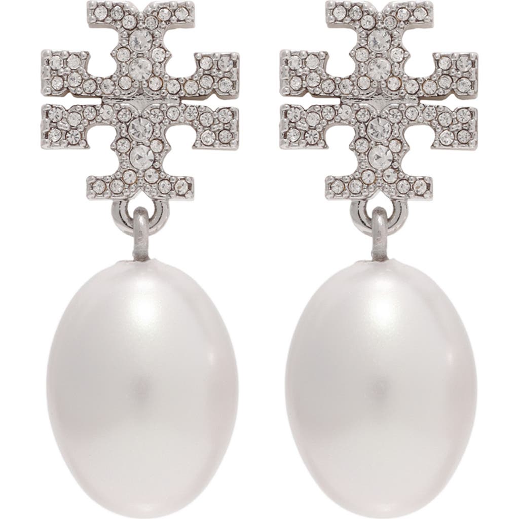 Tory Burch Kira Drop Earrings In Metallic