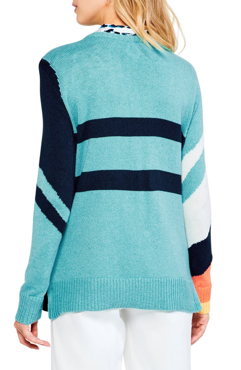 NIC+ZOE Sky Scene Sweater, Alternate, color, 