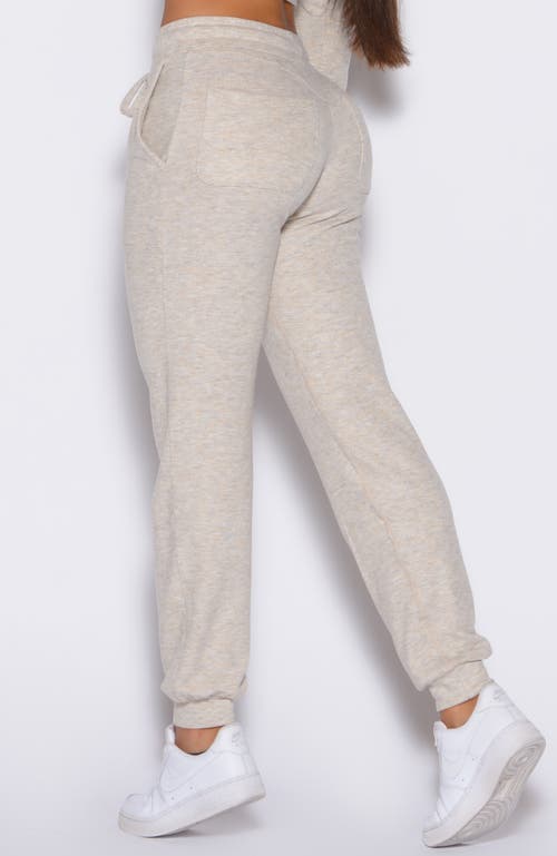 Bombshell Sportswear Cuddle Up Joggers In Gray