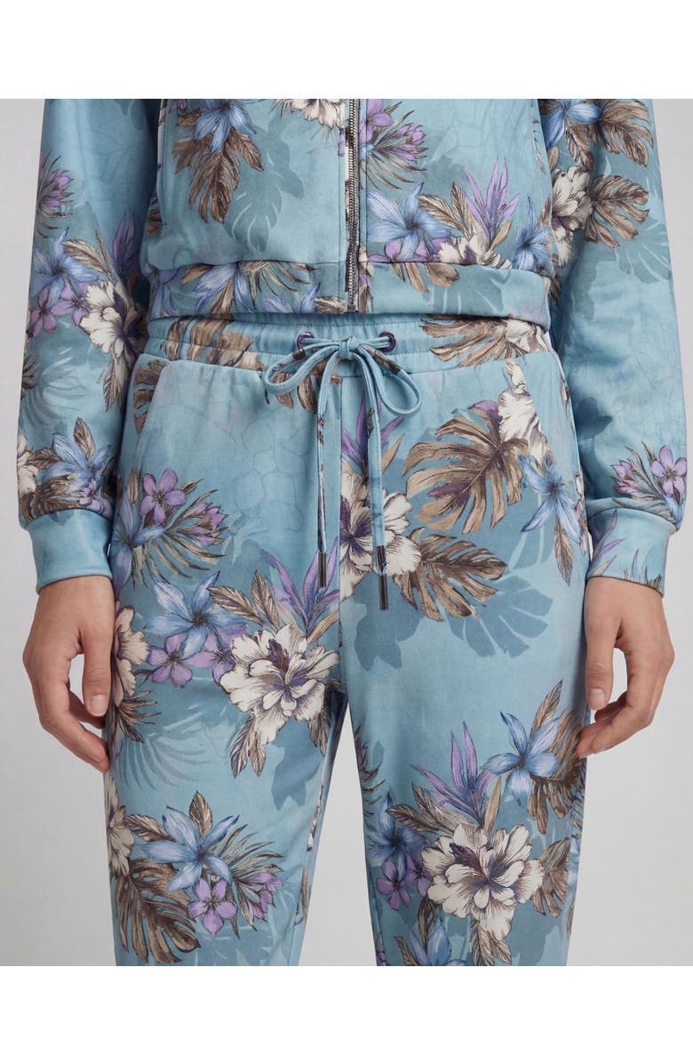 Lords of Harlech Exotic Floral Womens Wide-Leg Pant, Alternate, color, Exotic Floral Teal