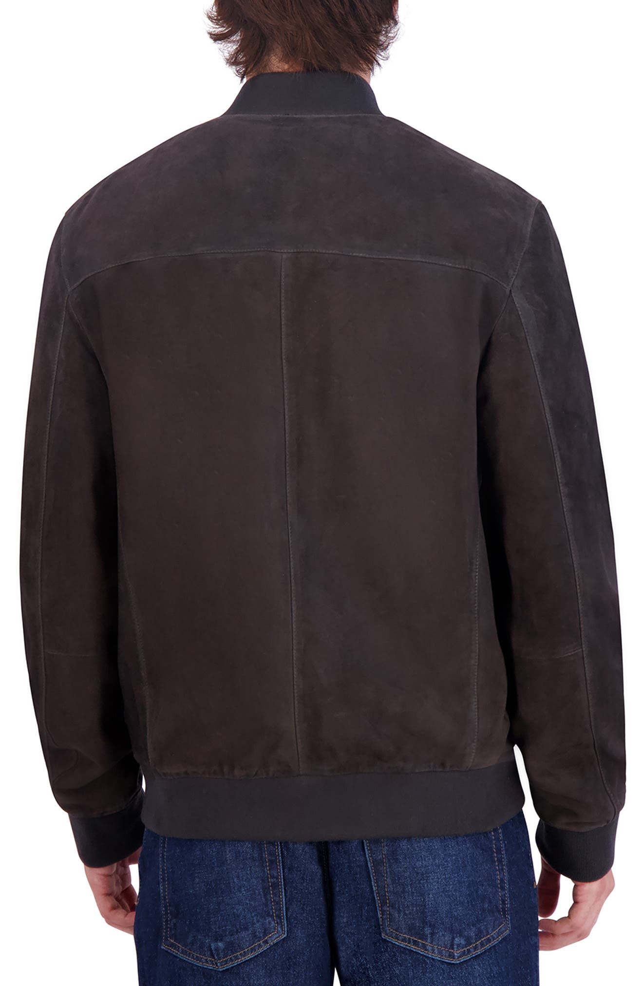 Suede Bomber Jacket - image 4