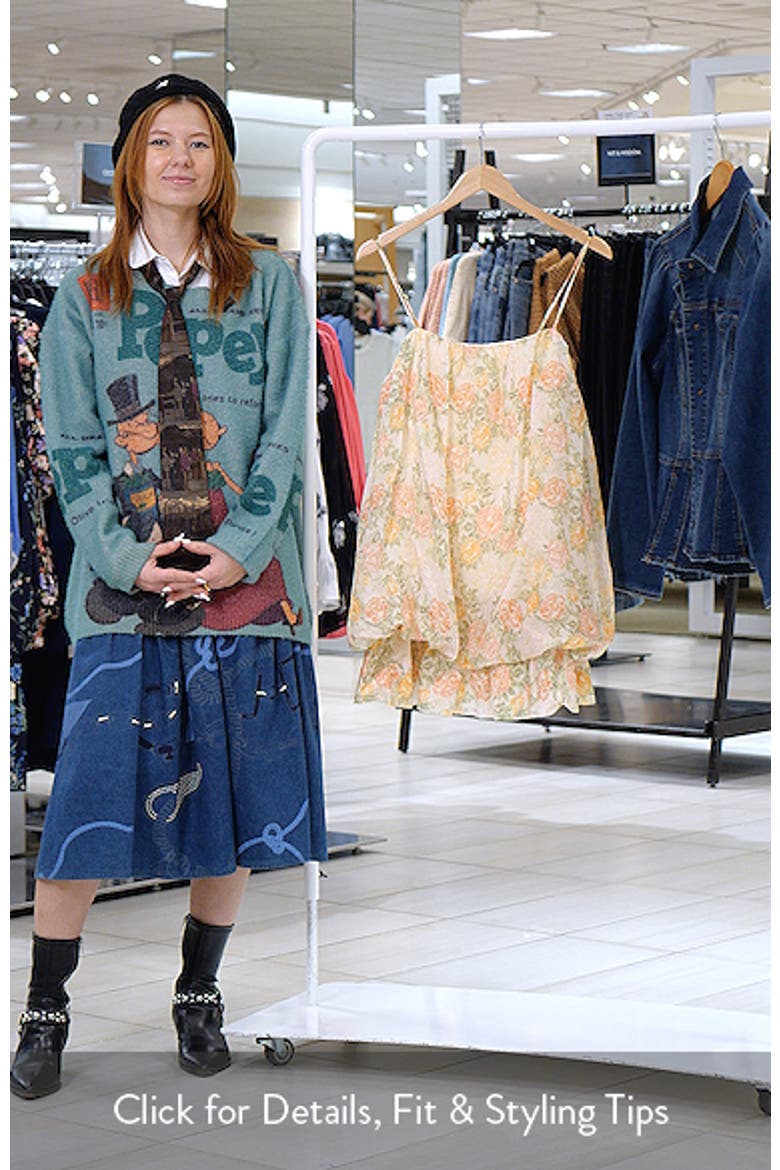 Jessa Floral Print Minidress video