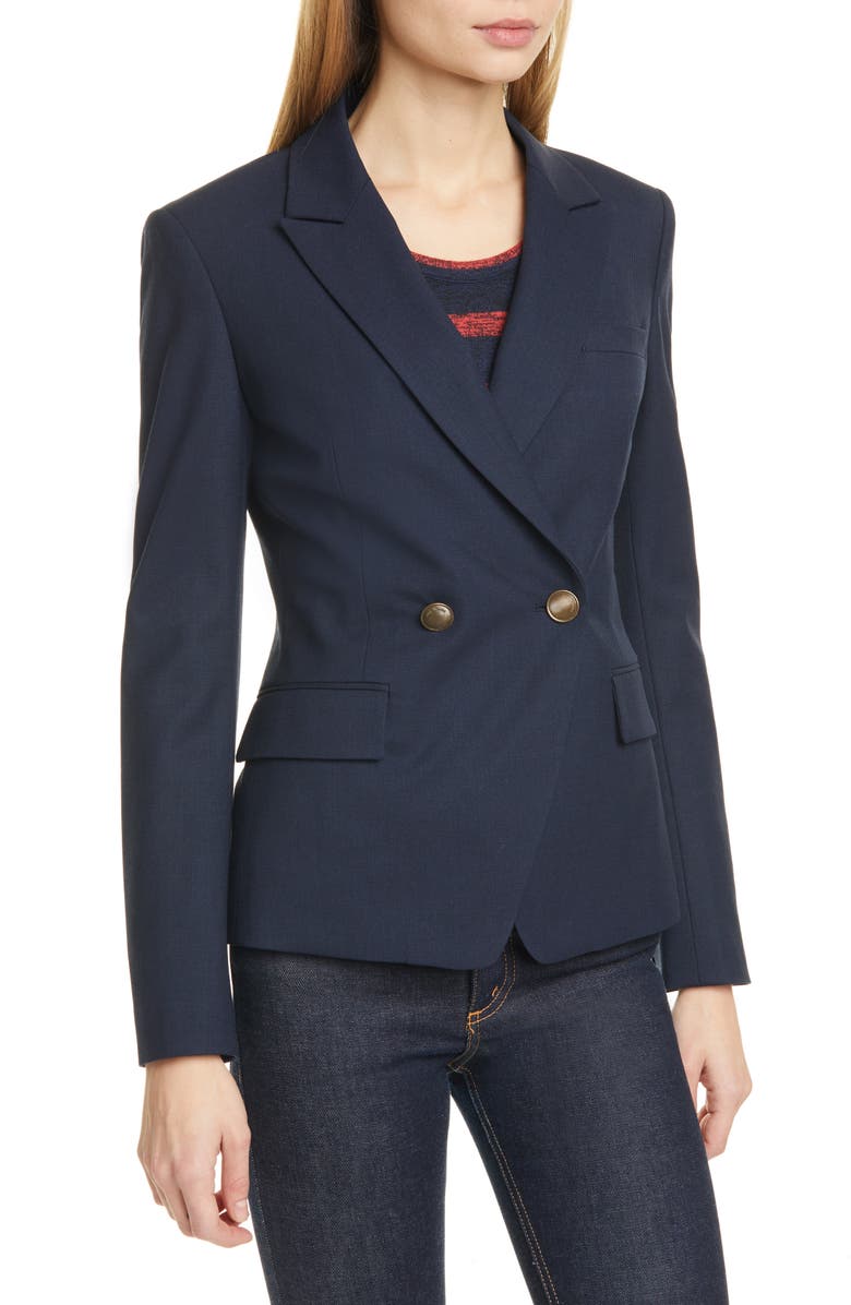 rag & bone Fletcher Wool Stretch Twill Blazer, Alternate, color, 