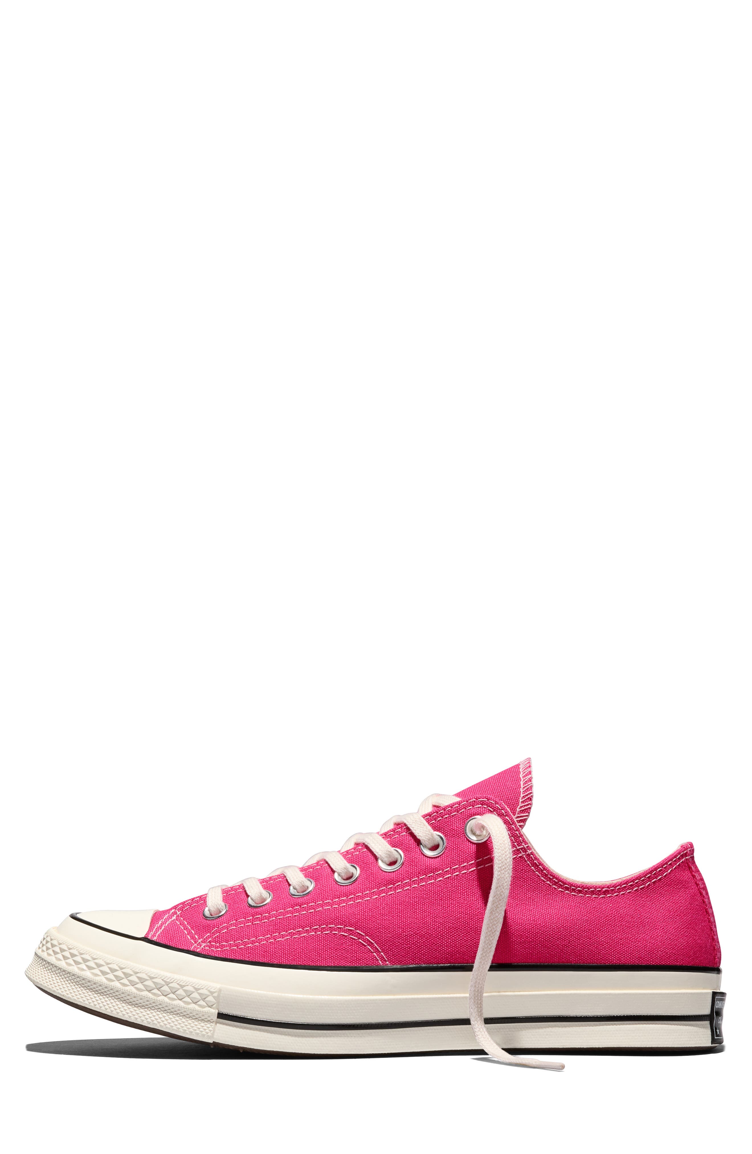Chuck 70 Gender Inclusive Sneaker, Alternate, color, ROUGH RASPBERRY/ EGRET/ BLACK