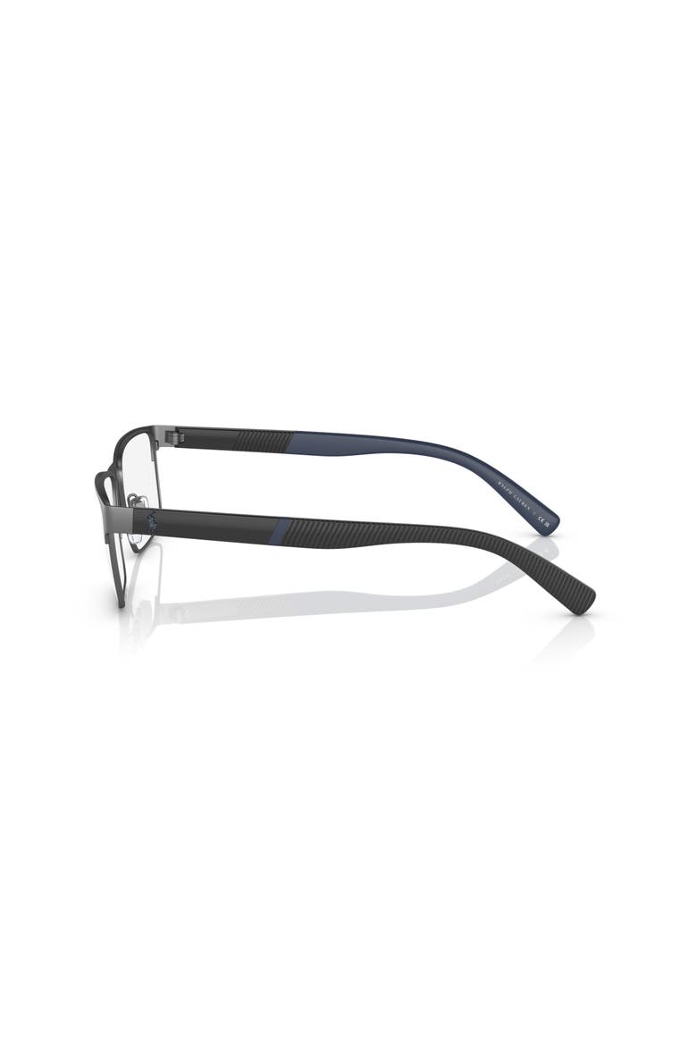 56mm Rectangle optical glasses, Alternate, color, Grey