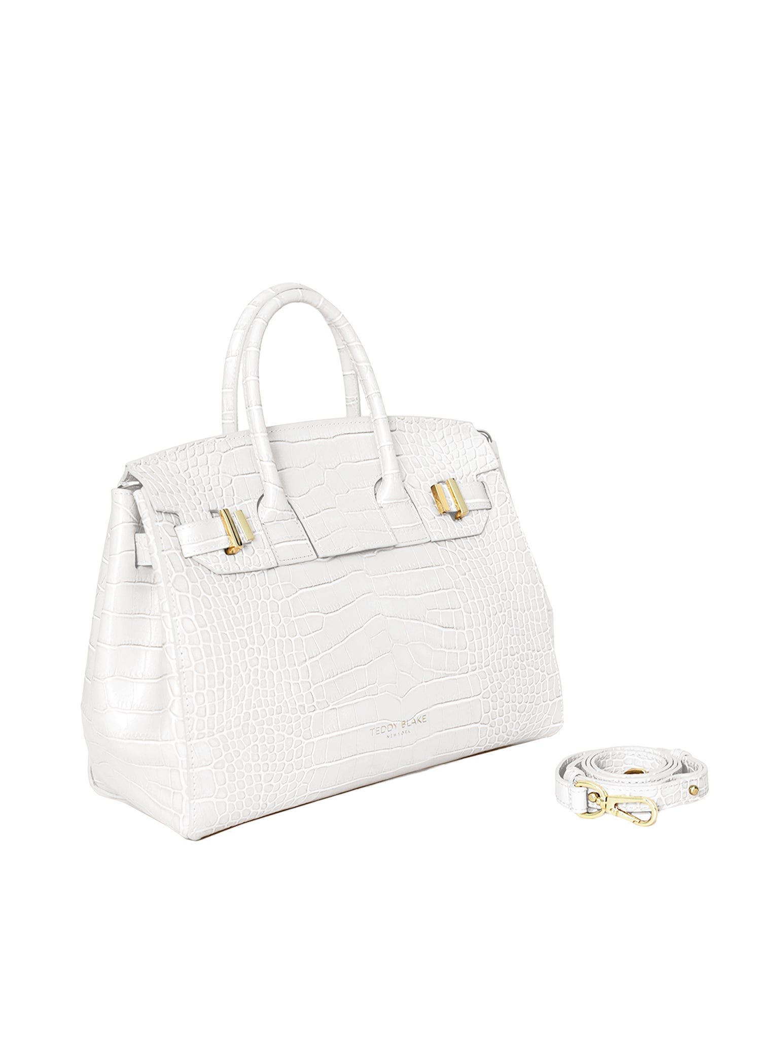 Gigi Croco  11", Alternate, color, White