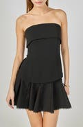 Endless Rose Folded Strapless Tube Top
