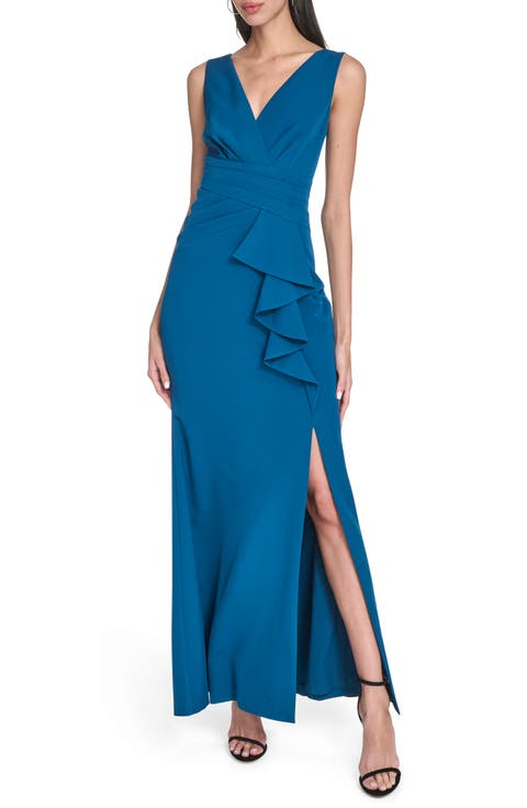 Laguna Ruffle Mermaid Gown
