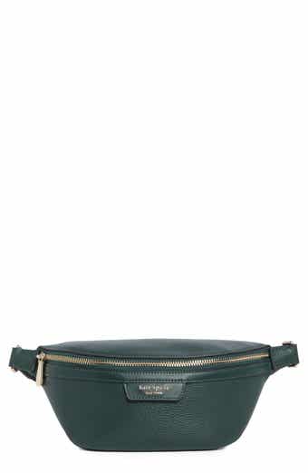 hudson pebbled leather belt bag