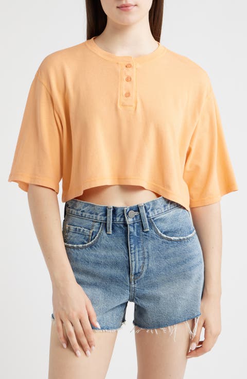 Carefree Organic Cotton Crop Top