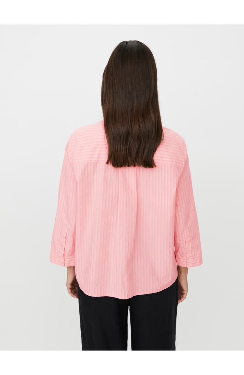 Masai Copenhagen MaIsalina Striped 3/4 Sleeve Shirt, Alternate, color, Rosebloom