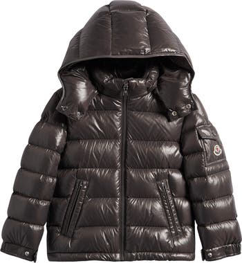 Moncler Kids' Maya Lacquered Nylon Down Puffer Jacket | Nordstrom