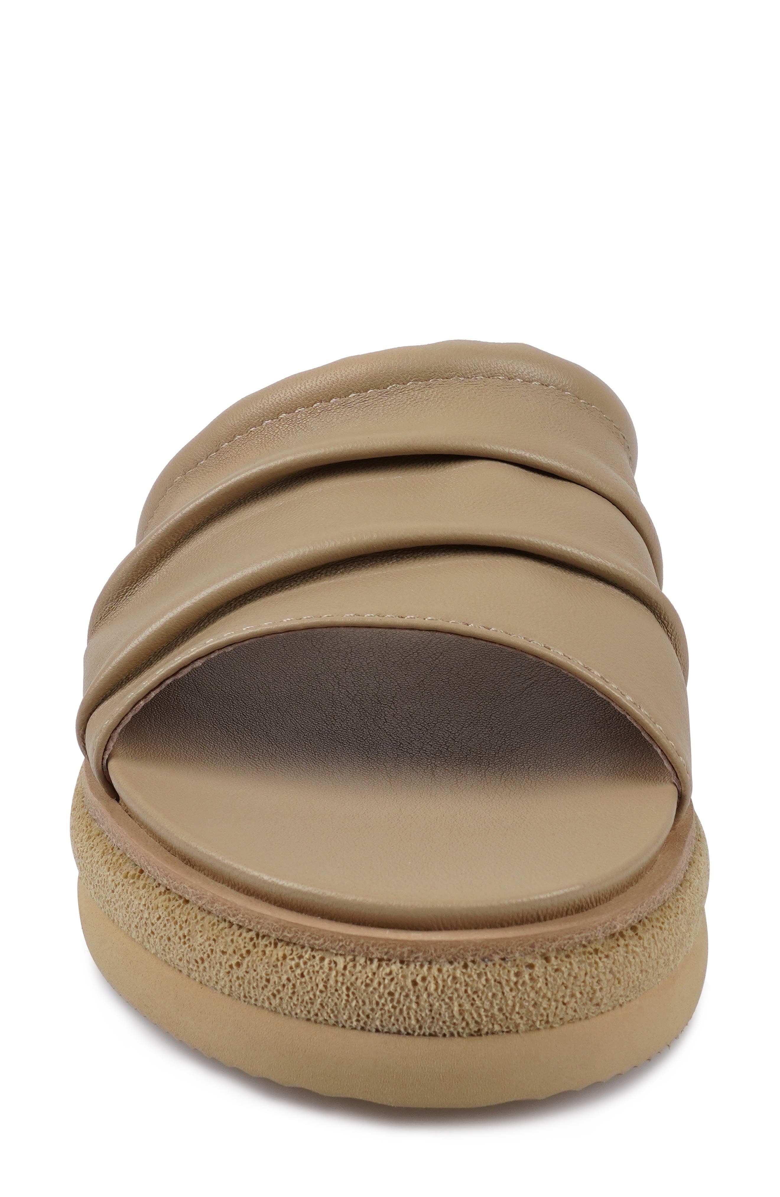 Marieller Platform Slide Sandal, Alternate, color, BEIGE
