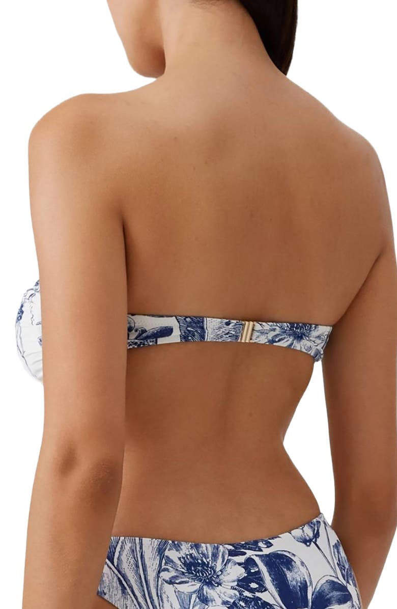 Melissa Odabash Prague Strapless Bikin Top, Alternate, color, Paloma