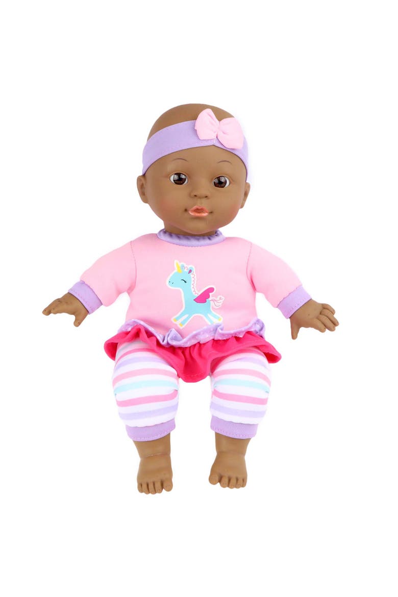 Gigo 12 Inch Baby Doll Care Gift Set with Stroller, Alternate, color, Multicolored