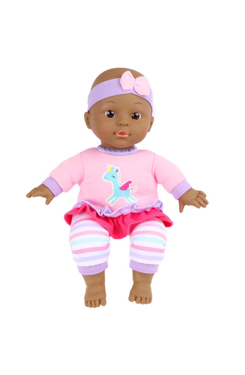 Dream Collection Gigo 12 Inch Baby Doll Care Gift Set with Stroller, Alternate, color, Multicolored