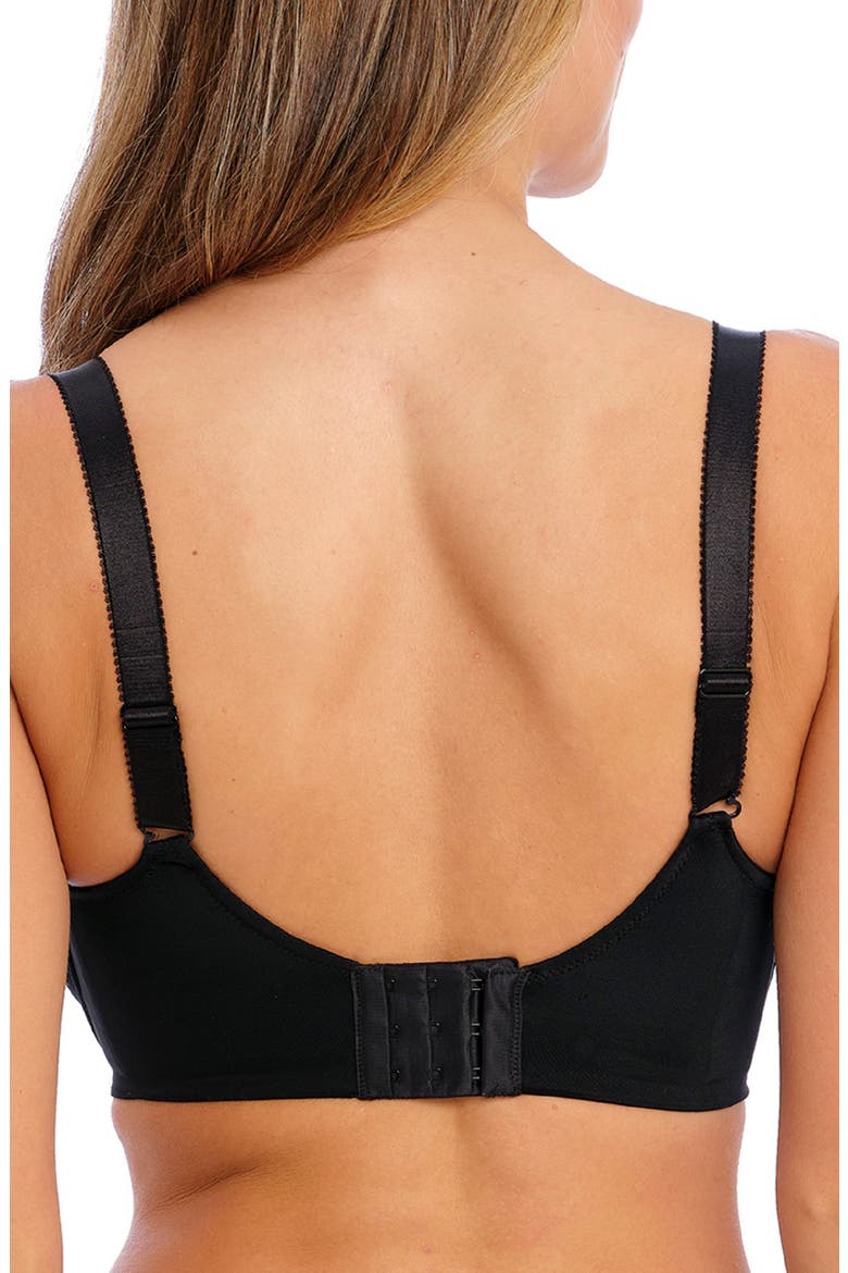 Smoothease Underwire Molded Bra, Alternate, color, BLACK