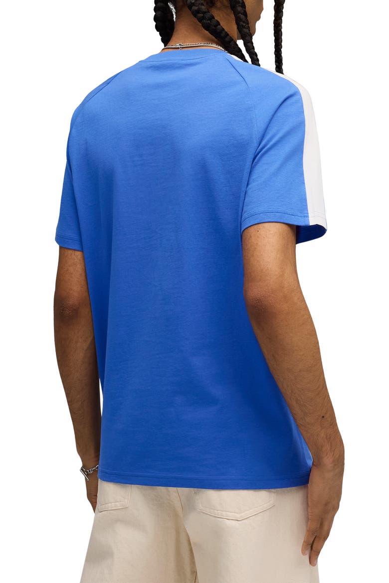 T7 Cotton T-Shirt, Alternate, color, MOUNTAIN BLUE