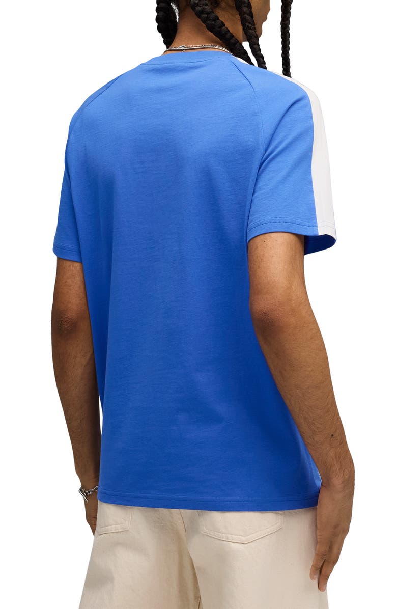 PUMA T7 Cotton T-Shirt, Alternate, color, Mountain Blue