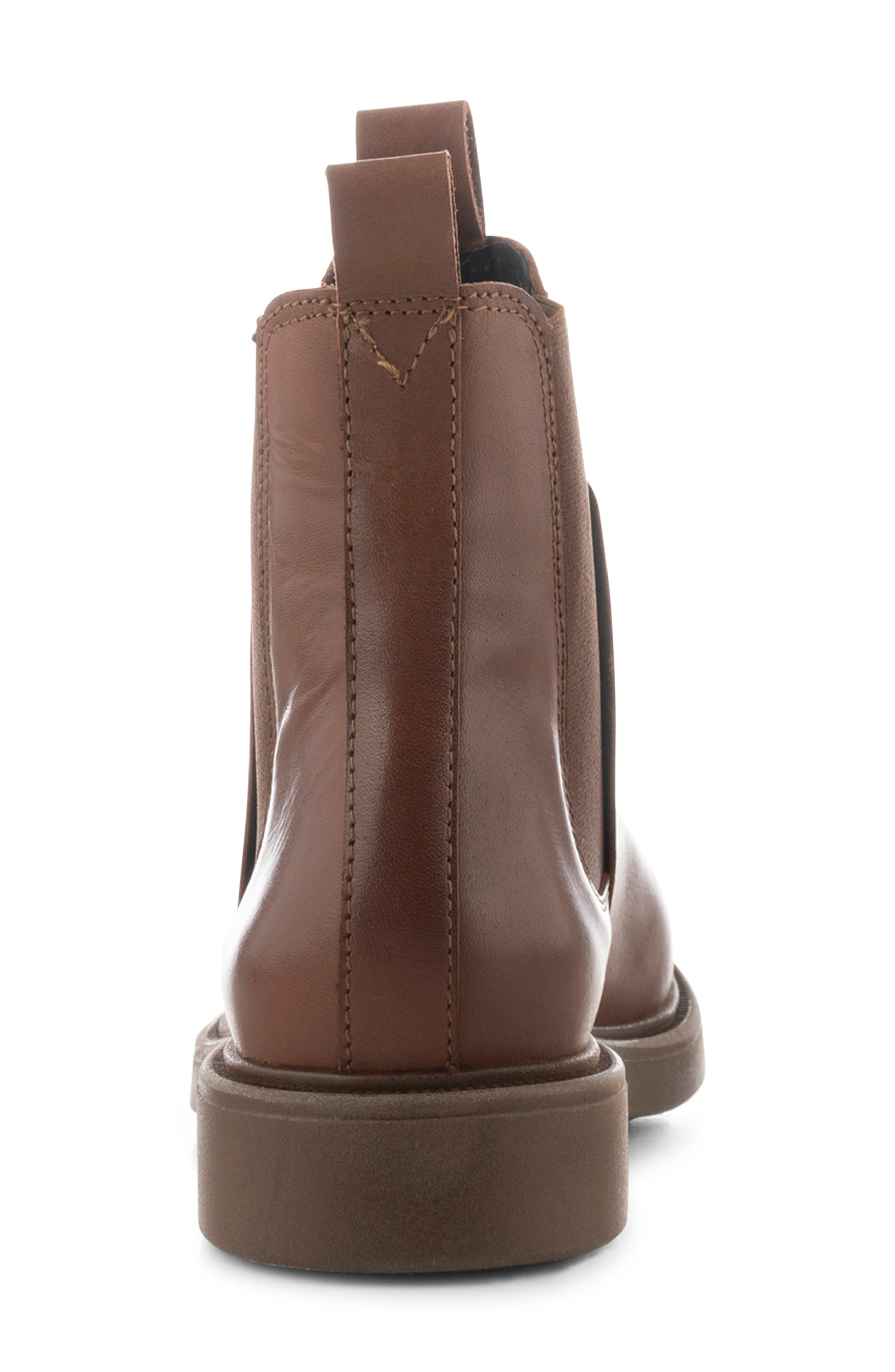Shoe The Bear Thyra Chelsea Boot, Alternate, color, Chestnut Brown