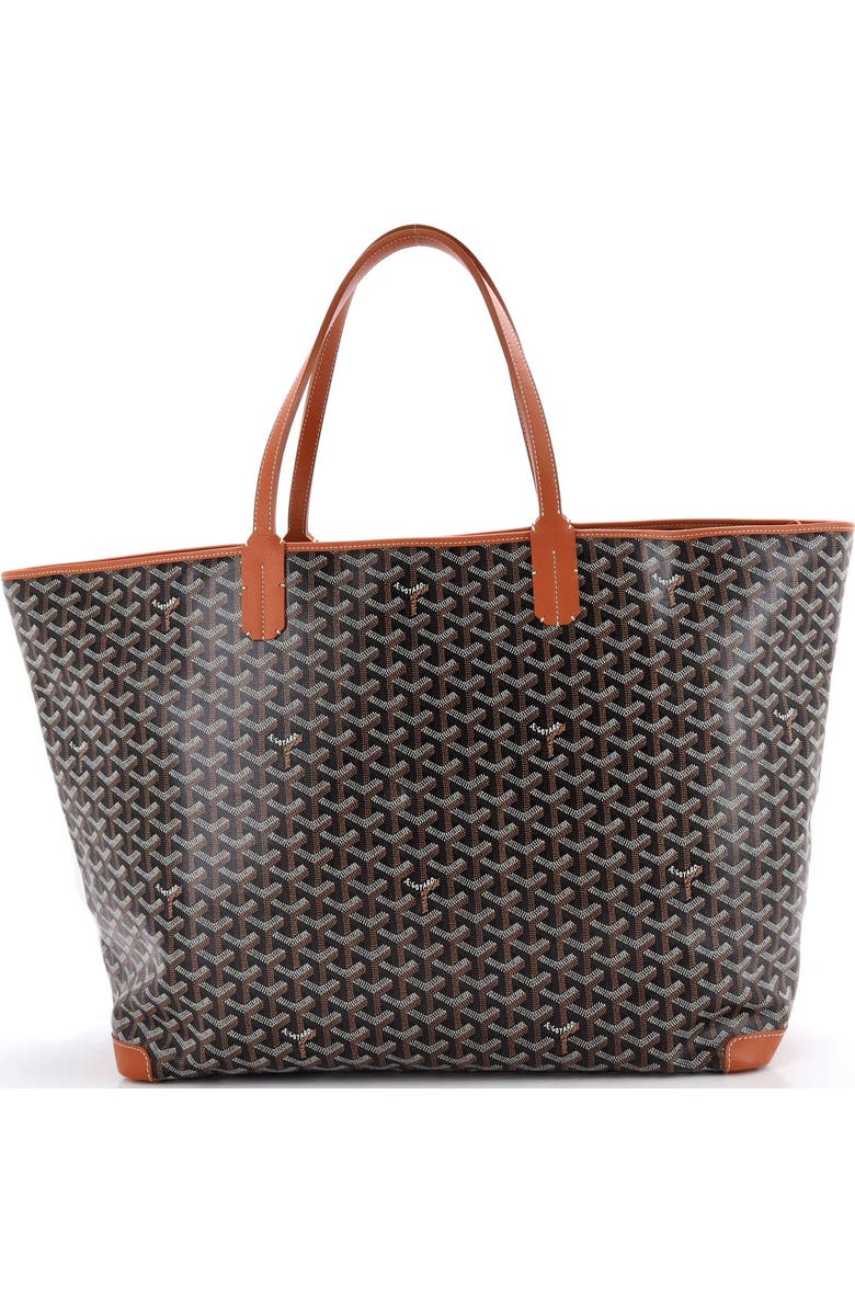 Pre-Owned Goyard Artois Tote Coated Canvas GM, Alternate, color, Brown